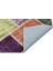 Iskece Bej Patchwork Etnik Modern Desenli Yün Hav Toz Vermez Leke Tutmayan Salon Yolluk Mutfak El Dokuma Halı 2