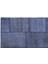 Teselya Mavi Patchwork Etnik Modern Desenli Yün Hav Toz Vermez Leke Tutmayan Salon Yolluk Mutfak El Dokuma Halı 2
