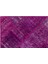 Iskece Pembe Eskitme Etnik Modern Desenli Yün Hav Toz Vermez Leke Tutmayan Salon Yolluk Mutfak El Dokuma Halı 5