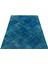 Iskece Turkuaz Eskitme Etnik Modern Desenli Yün Hav Toz Vermez Leke Tutmayan Salon Yolluk Mutfak El Dokuma Halı 3