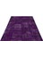 Iskece Mor Eskitme Etnik Modern Desenli Yün Hav Toz Vermez Leke Tutmayan Salon Yolluk Mutfak El Dokuma Halı 3