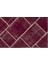 Teselya Bordo Patchwork Etnik Modern Desenli Yün Hav Toz Vermez Leke Tutmayan Salon Yolluk Mutfak El Dokuma Halı 5