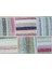 Iskece Bej Patchwork Yün Modern Desenli Yün Hav Toz Vermez Leke Tutmayan Salon Yolluk Mutfak El Dokuma Halı 4