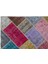 Iskece Bej Patchwork Etnik Modern Desenli Yün Hav Toz Vermez Leke Tutmayan Salon Yolluk Mutfak El Dokuma Halı 5