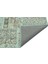 Atina Yeşil Eskitme Yün Modern Desenli Yün Hav Toz Vermez Leke Tutmayan Salon Yolluk Mutfak El Dokuma Halı 5