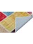 Iskece Bej Patchwork Etnik Modern Desenli Yün Hav Toz Vermez Leke Tutmayan Salon Yolluk Mutfak El Dokuma Halı 2