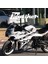 CFMOTO 250SR BMW HP4 MODEL PARCALI MOTOSIKLET KAPLAMA STICKER ETIKET MODELI SİYAH BEYAZ GRİ RENK 1