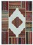 Iskece Bej Patchwork Yün Modern Desenli Yün Hav Toz Vermez Leke Tutmayan Salon Yolluk Mutfak El Dokuma Halı 1