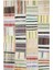 Iskece Bej Patchwork Yün Modern Desenli Yün Hav Toz Vermez Leke Tutmayan Salon Yolluk Mutfak El Dokuma Halı 1