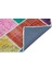 Iskece Bej Patchwork Etnik Modern Desenli Yün Hav Toz Vermez Leke Tutmayan Salon Yolluk Mutfak El Dokuma Halı 2