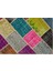 Iskece Bej Patchwork Etnik Modern Desenli Yün Hav Toz Vermez Leke Tutmayan Salon Yolluk Mutfak El Dokuma Halı 5