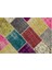 Iskece Bej Patchwork Etnik Modern Desenli Yün Hav Toz Vermez Leke Tutmayan Salon Yolluk Mutfak El Dokuma Halı 5
