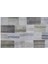 Gri Patchwork Etnik Modern Desenli Yün Hav Toz Vermez Leke Tutmayan Salon Yolluk Mutfak El Dokuma Halı 4