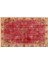 Kırmızı Çerçeveli Yün Modern Desenli Yün Hav Toz Vermez Leke Tutmayan Salon Yolluk Mutfak El Dokuma Halı 1