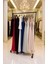 130 cm Çelik Konfeksiyon Elbise Askılık Tekerlekli Portatif Eşek Home Hanger 105 cm En 10