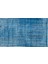 Atina Mavi Eskitme Yün Modern Desenli Yün Hav Toz Vermez Leke Tutmayan Salon Yolluk Mutfak El Dokuma Halı 4