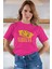 Nirvana Baskılı / Kadın Çok Renkli T-Shirt %100 Pamuk Regular Fıt Rahat Kalıp 1