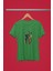 Bohem Desen Baskılı / Kadın Çok Renkli T-Shirt %100 Pamuk Regular Fıt Rahat Kalıp 2