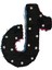 Tik Tok Logo Şekilli Pinyata 46X10X60CM 1