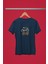 Leoparlı Cherry Baskılı / Kadın Çok Renkli T-Shirt %100 Pamuk Regular Fıt Rahat Kalıp 2