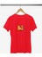 Wtf Baskılı / Kadın Kırmızı Renk T-Shirt %100 Pamuk 1
