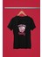 Feelıng Lucky Baskılı / Kadın Çok Renkli T-Shirt %100 Pamuk Regular Fıt Rahat Kalıp 2