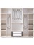 Nevada 6 Kapaklı Gardırop %100 Mdf 2