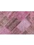 Iskece Pembe Eskitme Etnik Modern Desenli Yün Hav Toz Vermez Leke Tutmayan Salon Yolluk Mutfak El Dokuma Halı 4