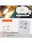 WT-364 Uzaktan Kumandalı Yapışkanlı LED Spot Lamba 3 Adet Lamba 1