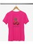 Berry Dayss Kiraz Baskılı / Kadın Çok Renkli T-Shirt %100 Pamuk Regular Fıt Rahat Kalıp 3
