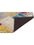 Iskece Bej Patchwork Etnik Modern Desenli Yün Hav Toz Vermez Leke Tutmayan Salon Yolluk Mutfak El Dokuma Halı 2