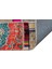 Bej Patchwork Etnik Modern Desenli Yün Hav Toz Vermez Leke Tutmayan Salon Yolluk Mutfak El Dokuma Halı 2