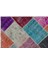 Iskece Bej Patchwork Etnik Modern Desenli Yün Hav Toz Vermez Leke Tutmayan Salon Yolluk Mutfak El Dokuma Halı 5