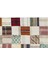 Bej Patchwork Etnik Modern Desenli Yün Hav Toz Vermez Leke Tutmayan Salon Yolluk Mutfak El Dokuma Halı 3