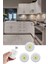 Adshome® 3lü Uzaktan Kumandalı Pilli Yapışkanlı Kablosuz LED Spot Lambalar 7