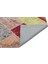 Iskece Bej Patchwork Etnik Modern Desenli Yün Hav Toz Vermez Leke Tutmayan Salon Yolluk Mutfak El Dokuma Halı 2