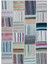 Iskece Bej Patchwork Yün Modern Desenli Yün Hav Toz Vermez Leke Tutmayan Salon Yolluk Mutfak El Dokuma Halı 1