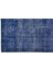Mavi Eskitme Yün Modern Desenli Yün Hav Toz Vermez Leke Tutmayan Salon Yolluk Mutfak El Dokuma Halı 4