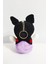 Peluş Kromii Anahtarlık -11 cm -Siyah-Lila - Oyuncak - Çanta Süsü - Doğum Günü Hediyesi-Yeniyıl Hed 2