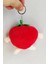 Peluş Kırmızı Kalp Çilek Anahtarlık -7cm - Oyuncak - Çanta Süsü - Doğum Günü-Sevgililer Günü 3