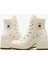 Chuck 70 De Luxe Heel Kadın Krem Platform Sneaker.286 7