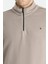Yarım Fermuarlı Nakışlı Polar Sweatshirt 5