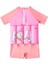 Çocuklar Için (1-2yaş) Süngerli Yüzme Mayosu Unicorn Desenli Kız (Yurtiçi) 1 Adet Swimwear 4