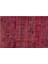 Kırmızı Patchwork Etnik Modern Desenli Yün Hav Toz Vermez Leke Tutmayan Salon Yolluk Mutfak El Dokuma Halı 1