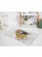 Banyo Halısı Dijital Baskılı Banyo Paspası 50X80 Polyester Kaymaz Tabanlı Duş Paspası Tiger 2