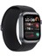Watch D2 Black Siyah Floroelastomer Kayışlı 6