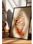 Siyah Çerçeveli Tablo, Cupcake Illüstrasyonu – Renkli Tatlı, Mutfak Dekoru Poster No: 109426 4