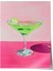 Çerçevesiz Poster, Yeşil Martini Bardak Illüstrasyonu, Mutfak Dekoru Poster No: 107990 1