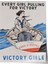 Çerçevesiz Poster, Retro Kadın Afişi – Victory Girl, Ofis Dekoru Poster No: 108145 1