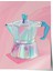 Çerçevesiz Poster, Pembe Moka Pot – Italyan Kahve Makinesi, Mutfak Dekoru Poster No: 108080 1